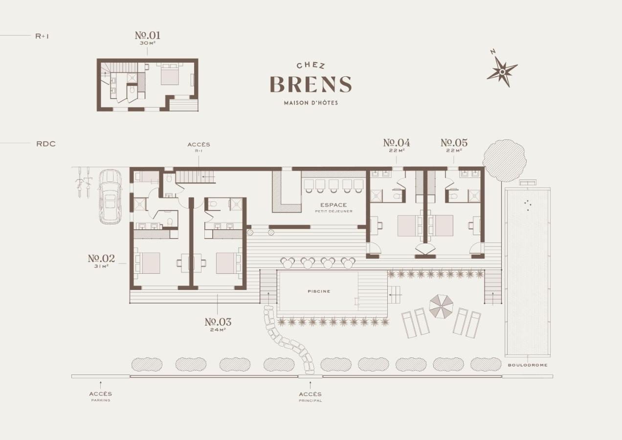 Chez Brens - Maison D'Hotes A La Hume กูฌ็อง-เมสทราส ภายนอก รูปภาพ